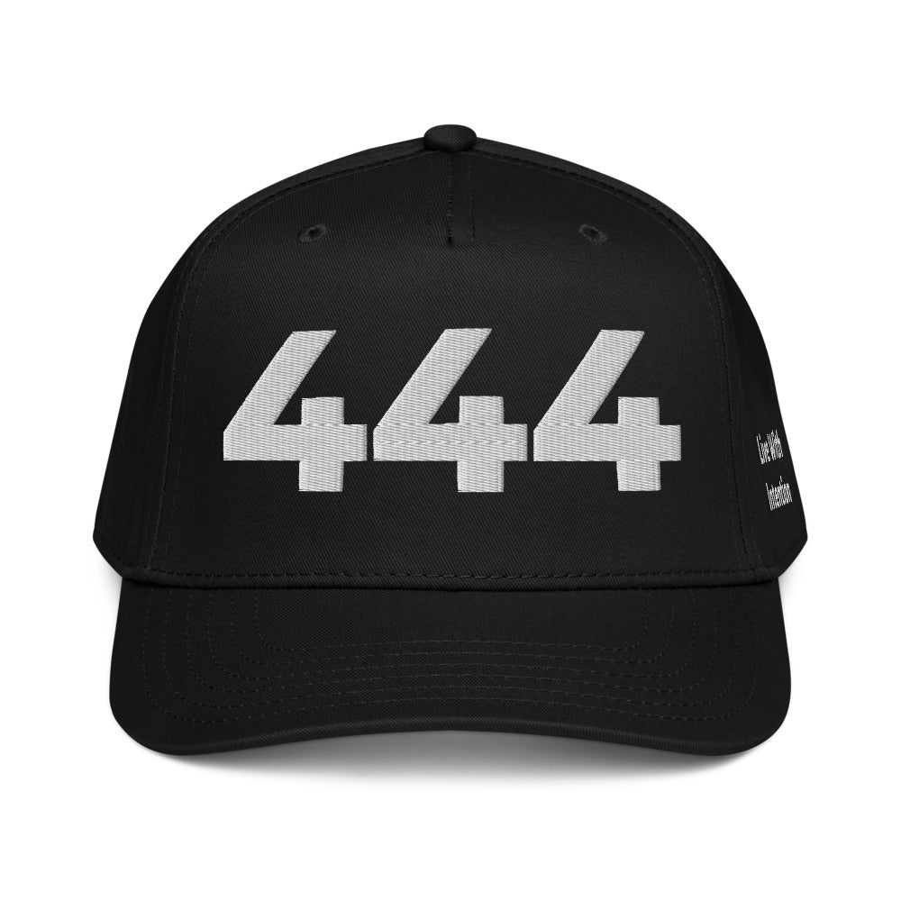 Angel Number 444 5 Panel Cap, side