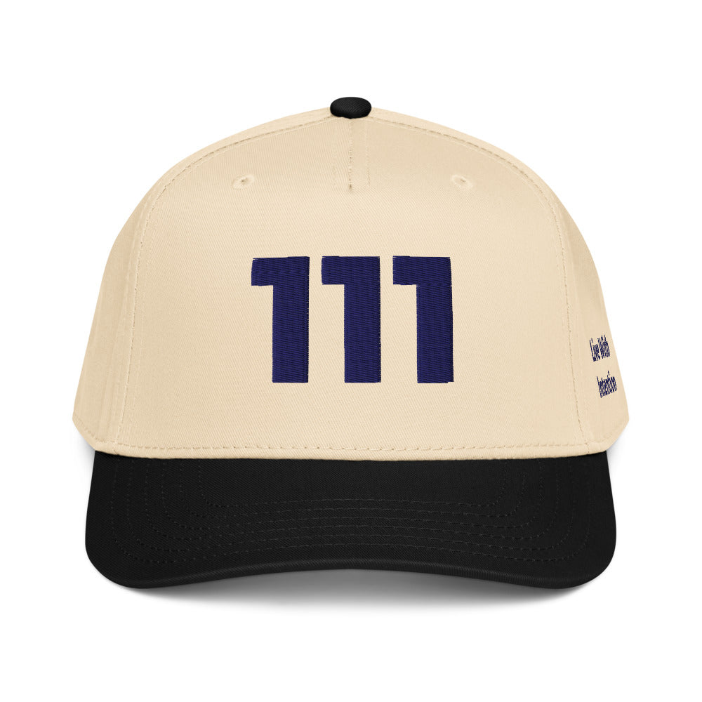 Angel Number 111 5 Panel Cap, side