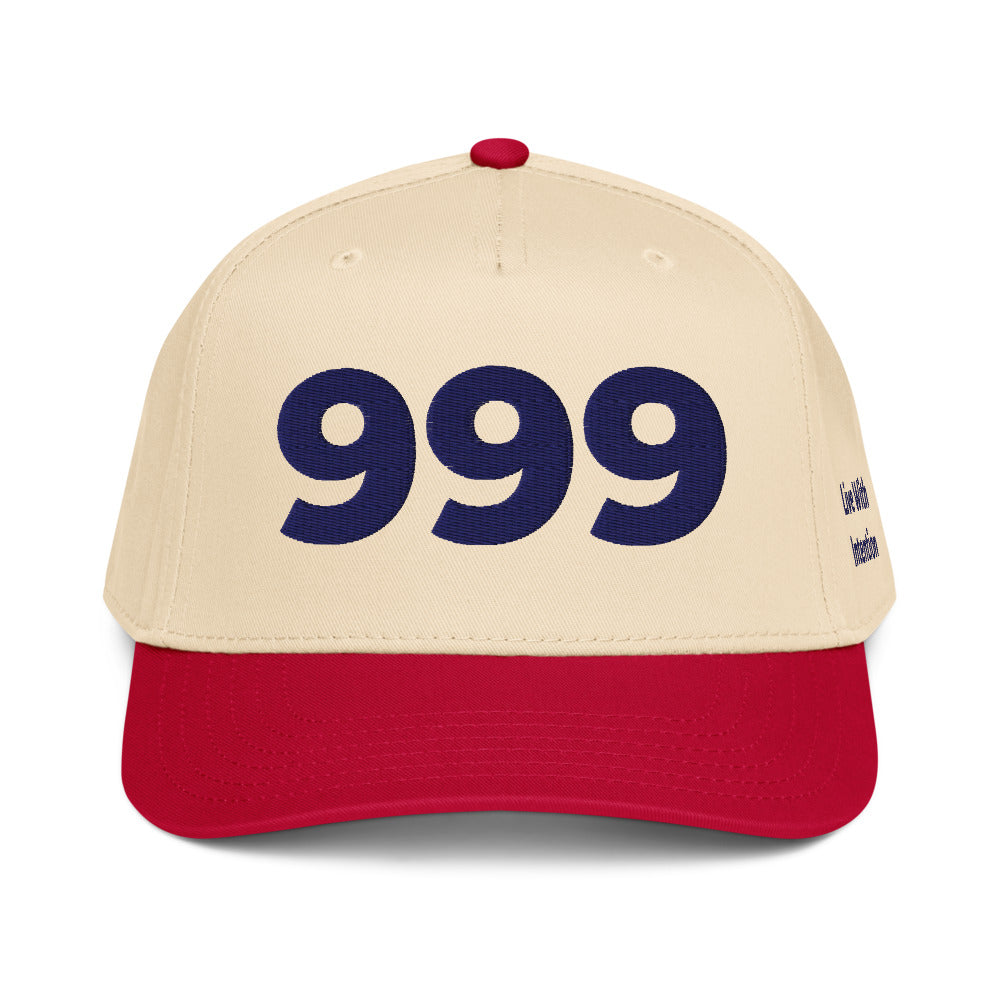 Angel Number 999 5 Panel Cap, front