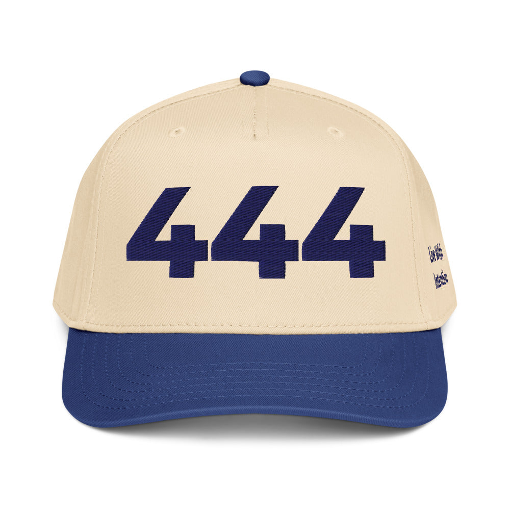 Angel Number 444 5 Panel Cap, side