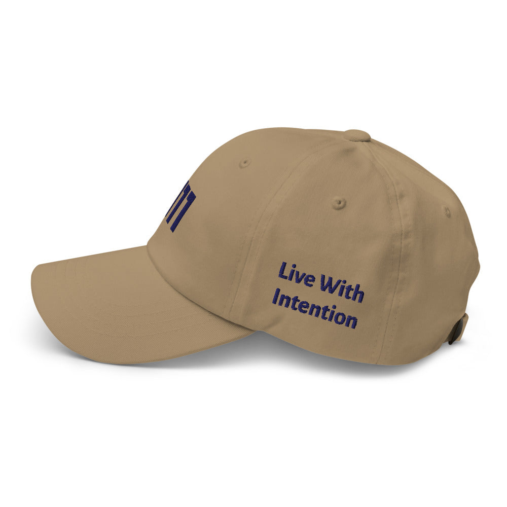 Angel Number 111 Dad Hat, side