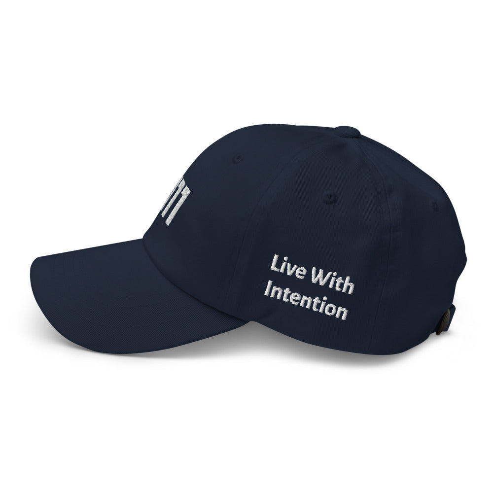 Angel Number 111 Dad Hat, side