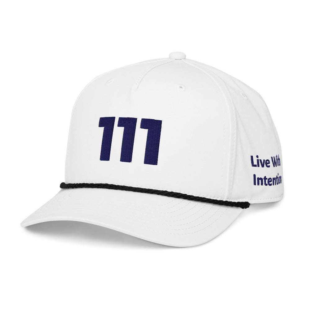 Angel Number 111 Classic Rope Cap, side